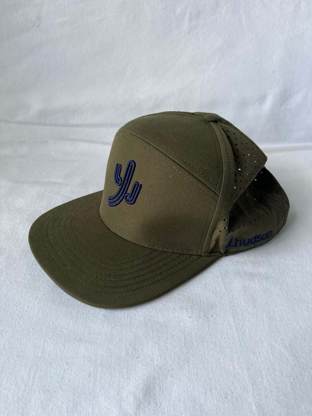 Hudson Rock The Hud Golf Hat Olive Snapback Cap Adjustable